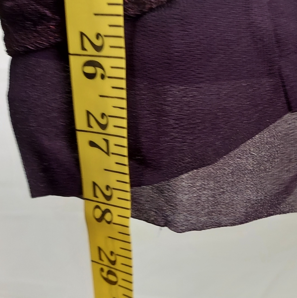 GC Crushed Velvet Hi Low Vera Wang Large Tunic - Picture 9 of 10